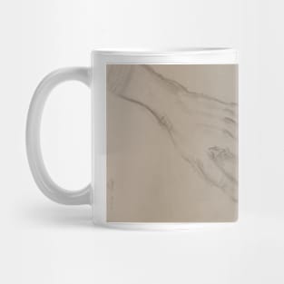 "Handskizze" skizzierte Hand Mug